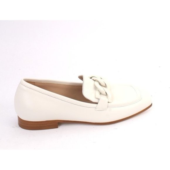 Luca Grossi 092 Beige Leather Classic Flat Shoe - Picture 3 of 8